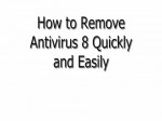 Antivirus 8 Removal in 4 Easy Steps