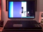 HP Pavilion zd8000 problem: Half my screen is dead
