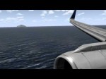 FSX [HD][HQ] United 757 landing St. Maartin