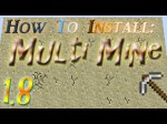 Multi Mine 1.8.1 Minecraft Mod Tutorial