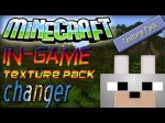 In-Game Texture Pack Changer 1.0.0 Minecraft Mod Review & Tutorial (SMP)