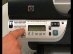 HP Officejet J4680 Wireless Setup for MS Windows by using the Device Control Panel