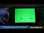 Archos 80 G9 1 GHz review Screen Defect testing