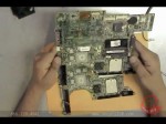 COMPAQ V6000 Laptop Broken Motherboard MOBO REPLACE and Fix