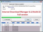 Internet Download Manager 6.12 Build 22 full version (serial key + Crack)