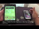 Nexus 7 Tablet Horrible Experience when Low on Storage (UPDATE: Read Description)