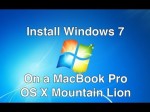 Installing Windows 7 on a MacBook Pro with OS X Mountain Lion