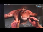 Autodesk Mudbox with Multi-touch on Cintiq 24Hd touch — Technology Preview