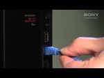 How to connect your 2011 BRAVIA to a wired network