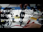 How to fix a laptop power supply adapter