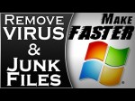 How to: Windows 7 – Remove VIRUS/Junk files & make FASTER! – 100% SAFE