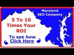 Maryland SEO Search Engine Optimization Company For ROI