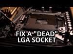 LGA 2011 Socket Pin Repair Vlog – Fix a "Dead" Motherboard