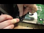 How to repair a broken LCD hinge on a laptop. Toshiba.